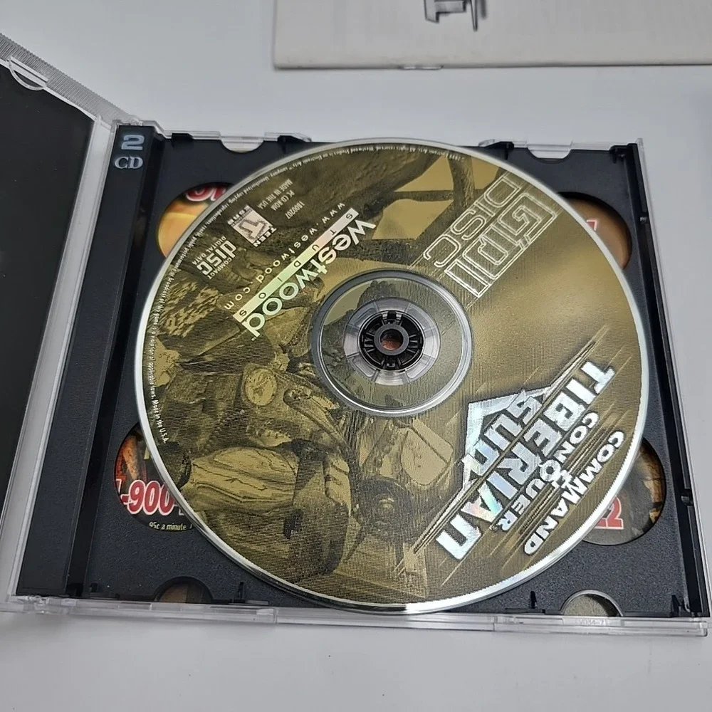Command & Conquer‎ Win 95, Tiberian Sun, and The Covert Operations PC CD ROM